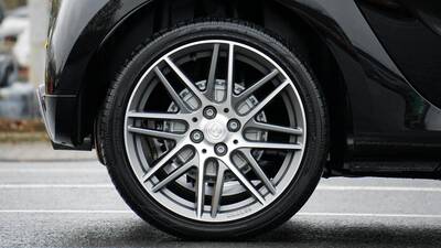Car alloy wheel replacement part