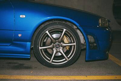 Car alloy wheel replacement part