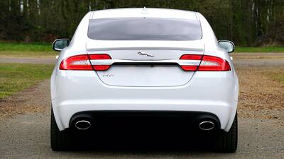Car rear bumper replacement part